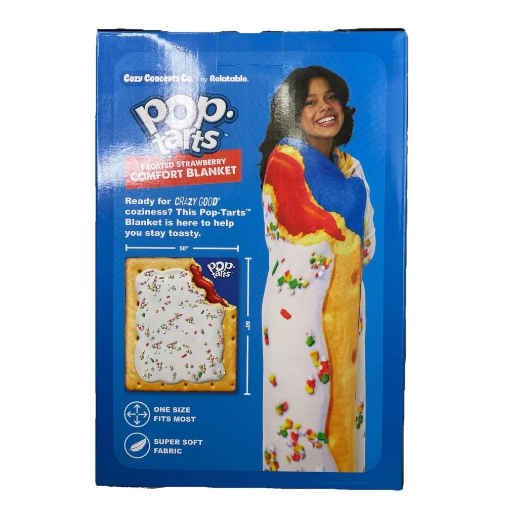 Pop-Tarts™ Cozy Concepts Co. Throw Blanket by Relatable, Looks Like a Giant St